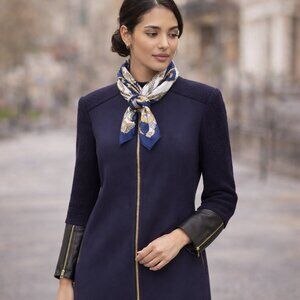 NWT Club Monaco Navy Blue Coat